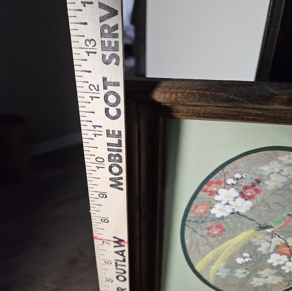 Vintage Japanese printed frame. - Picture 6 of 9